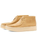 クラークス メンズ ブーツ シューズ Clarks Originals Wallabee Cup Boot Yellow