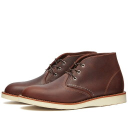 レッドウィング メンズ ブーツ シューズ Red Wing 3141 Heritage Work Chukka Brown