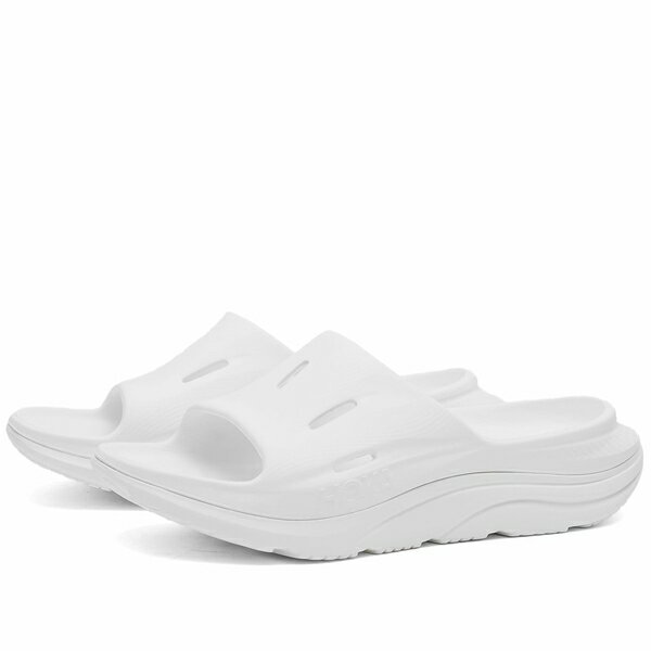 ホカオネオネ メンズ サンダル シューズ HOKA ONE ONE Ora Recovery Slide 3 White