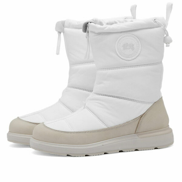 カナダグース ダウン レディース カナダグース レディース ブーツ シューズ Canada Goose Cypress Fold-Down Boot White