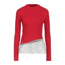 PHILIPP PLEIN フィリッププレイン ニット&セーター アウター レディース Sweaters Red