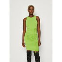 ヴァル ジー レディース ワンピース トップス TALIA ROUCHED MINI - Shift dress - olive green