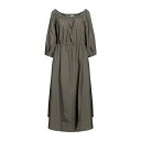 ANTONELLI アントネリ ワンピース トップス レディース Midi dresses Dark green