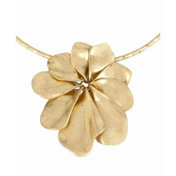 o[gE[E[XE\[z[ fB[X lbNXE`[J[Ey_ggbv ANZT[ Gold Flower Pendant Wire Necklace Gold