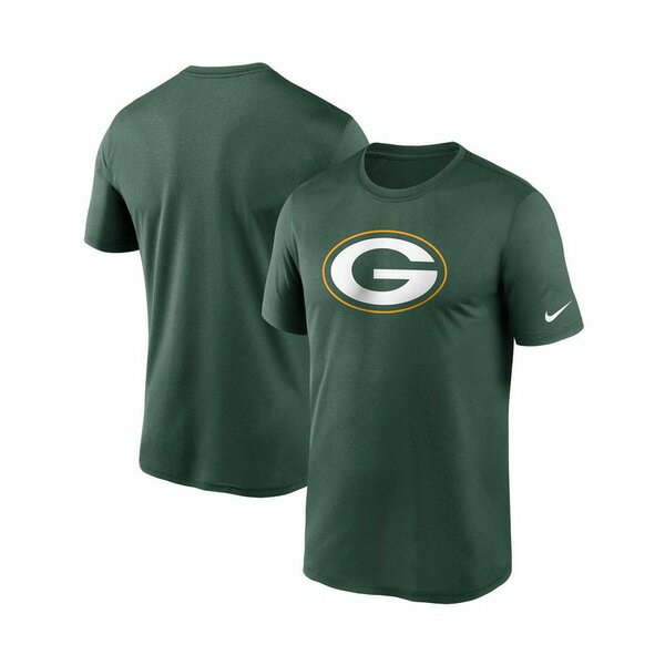 ナイキ レディース Tシャツ トップス Men 039 s Green Green Bay Packers Logo Essential Legend Performance T-shirt Green