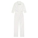 フレーム レディース ワンピース トップス Utility Denim Jumpsuit blanc