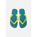 ハワイアナス ハワイアナス レディース サンダル シューズ BRASIL LOGO UNISEX - T-bar sandals - amazonite blue