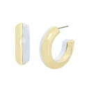 o[gE[E[XE\[z[ fB[X sAXCO ANZT[ Two-Tone Hoop Earrings Two-Tone