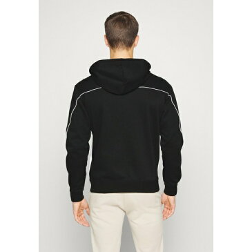 チャンピオン メンズ カーディガン アウター HOODED FULL ZIP - Zip-up sweatshirt - black/white/grey