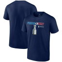 ファナティクス メンズ Tシャツ トップス Colorado Avalanche Fanatics Branded 2022 Stanley Cup Champions Celebration TShirt Navy