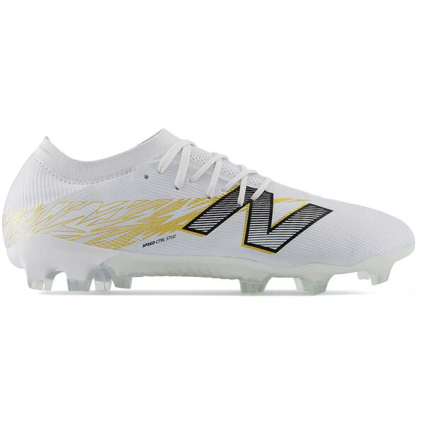 New Balance ニューバランス メンズ スニーカー 【New Balance Furon Elite FG V8 White Gold Silver】 サイズ US_6(24.0cm) White/Metallic Gold/Metallic Silver