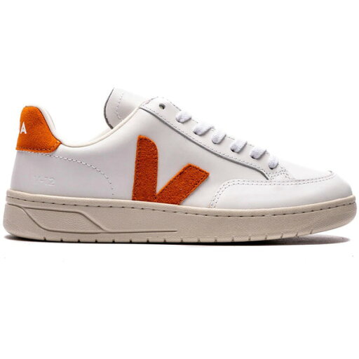 Veja ヴェジャ メンズ スニーカー 【Veja V-12 Leather White Pumpkin】 サイズ EU_44(29.0cm) White/Pumpkin Veja ヴェジャ メンズ スニーカー 【Veja V-12 Leather White Pumpkin】 サイズ EU_44(29.0cm) White/Pumpkin