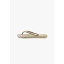 ハワイアナス ハワイアナス レディース サンダル シューズ SLIM - Pool shoes - sand grey/light gold