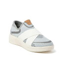 ディアフォームズ レディース スニーカー シューズ Women's Livie X Strap Knit Trainer Sneaker Light grey