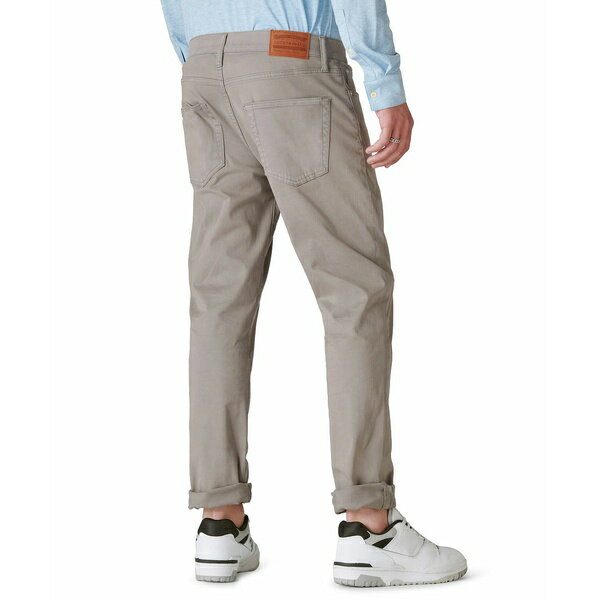 ラッキーブランド メンズ デニムパンツ ボトムス Men's 410 Athletic Straight Fit Stretch Jeans Brushed Nickel
