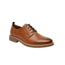 ニックグラハム メンズ ドレスシューズ シューズ Men's Dylan Oxford Elastic Lace-Up Shoes Brown