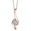 졼 ǥ ͥå쥹硼ڥȥȥå ꡼ Diamond (1/5 ct. t.w.) Pendant in 14k White, Yellow or Rose Gold Rose Gold