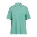 【送料無料】 グランサッソ レディース ポロシャツ トップス Polo shirts Green
