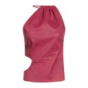 【送料無料】 アミリ レディース Tシャツ トップス Tops Pink