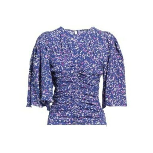 【送料無料】 イザベル マラン レディース Tシャツ トップス Tops Blue 【送料無料】 イザベル マラン レディース Tシャツ トップス Tops Blue