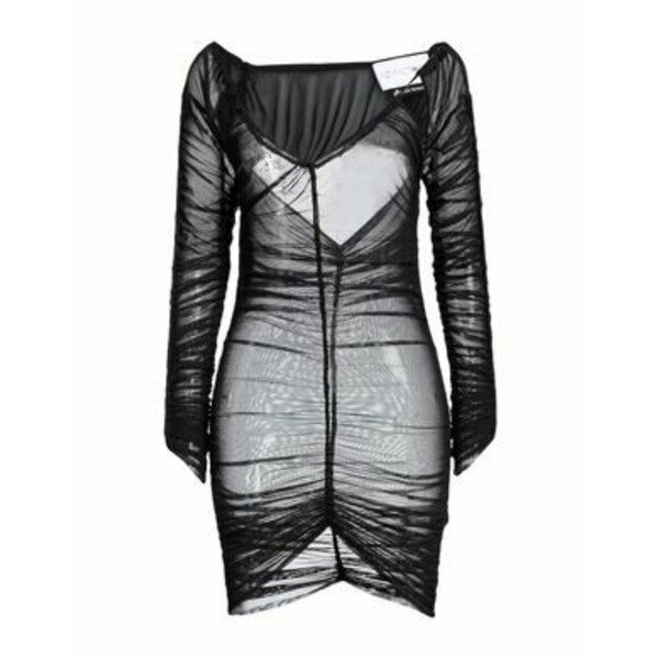 【送料無料】 エーゼット ファクトリー レディース ワンピース トップス Mini dresses Black