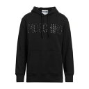 【送料無料】 モスキーノ メンズ パーカー・スウェットシャツ アウター Sweatshirts Black(4)