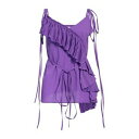 【送料無料】 パロッシュ レディース Tシャツ トップス Tops Purple