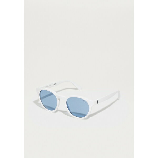ラルフローレン メンズ サングラス・アイウェア アクセサリー UNISEX - Sunglasses - shiny white