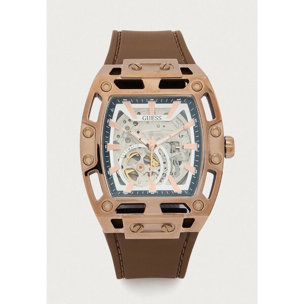 ゲス メンズ 腕時計 アクセサリー PHOENIX - Watch - coffee