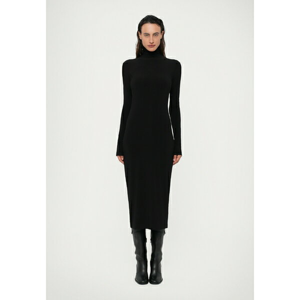 ノーマカマリ レディース ワンピース トップス LONG SLEEVE TURTLENECK DRESS - Day dress - black