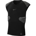 iCL Y JWApc {gX Nike Men's Pro Hyperstrong Sleeveless Football Shirt Black/Dark Grey