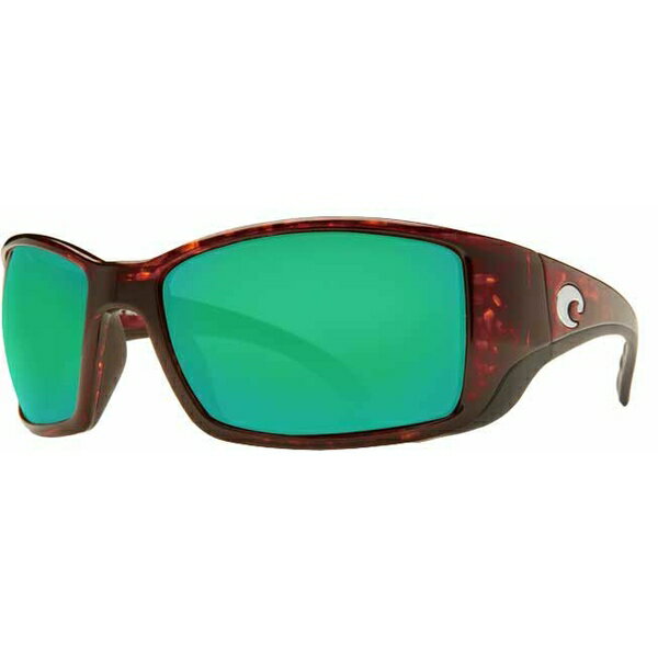 コスタデルマール メンズ サングラス・アイウェア アクセサリー Costa Del Mar Blackfin 580P Polarized Sunglasses Tortoise/Green Mirror