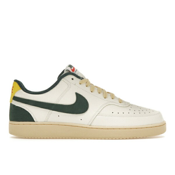 Nike ʥ  ˡ Sail Pro Green Opti Yellow Nike Court Vision Low ...