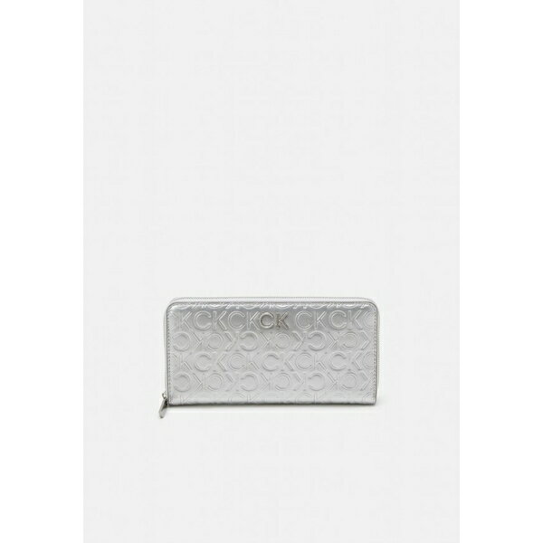 カルバンクライン カルバンクライン レディース 財布 アクセサリー LOCK WALLET - Wallet - silver-coloured