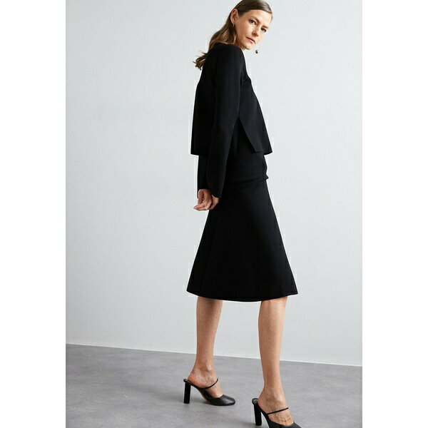 セオリー レディース ワンピース トップス TWO LAYER DRESS - Jumper dress - blackのサムネイル