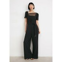 _i L j[[N fB[X s[X gbvX ASYMMETRICAL V-NECK - Jumpsuit - black