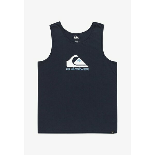 クイックシルバー メンズ Tシャツ トップス COMP LOGO TANK - Top - dark navy