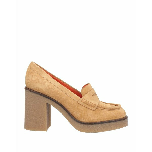 【送料無料】 サントーニ レディース スリッポン・ローファー シューズ Loafers Beige