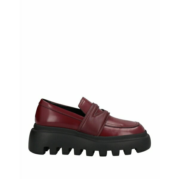 【送料無料】 ヴィック・マティ レディース スリッポン・ローファー シューズ Loafers Red
