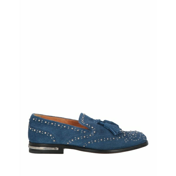 【送料無料】 チャーチ レディース スリッポン・ローファー シューズ Loafers Blue