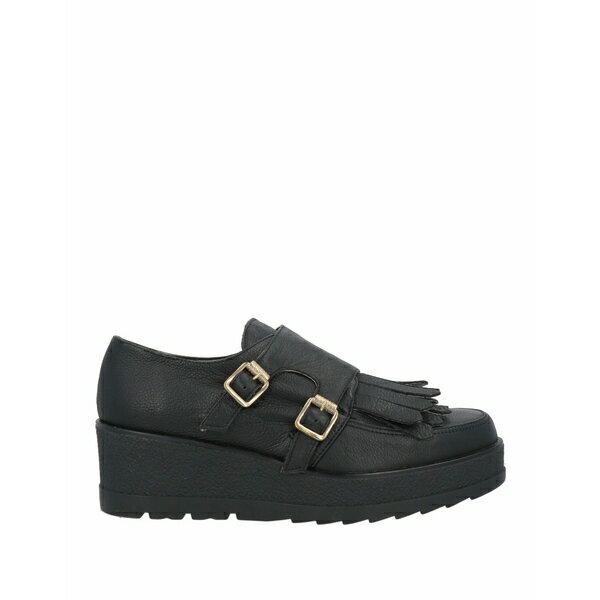 【送料無料】 ドックステップス レディース スリッポン・ローファー シューズ Loafers Black