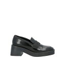 【送料無料】 ロレンツォ マリ レディース スリッポン・ローファー シューズ Loafers Black