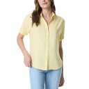 グロリアバンデービルト レディース カットソー トップス Women's Daisy Drop-Hem Button Shirt Sunkiss
