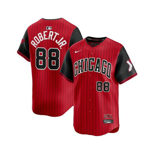ナイキ メンズ シャツ トップス Men's Luis Robert Jr. Red/Black Chicago White Sox 2025 City Connect Limited Player Jersey Red, Black ナイキ メンズ シャツ トップス Men's Luis Robert Jr. Red/Black Chicago White Sox 2025 City Connect Limited Player Jersey Red, Black