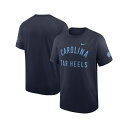 ナイキ メンズ シャツ トップス Men's Navy North Carolina Tar Heels Ready Raglan Premium Performance T-Shirt Navy