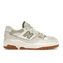 New Balance ニューバランス レディース スニーカー 【New Balance 550 White Olive Gum (Women's)】 サイズ ...