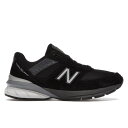 New Balance ニューバランス レディース スニーカー 【New Balance 990 v5 Black (Women's)】 サイズ US_W_10.5 Black/Black