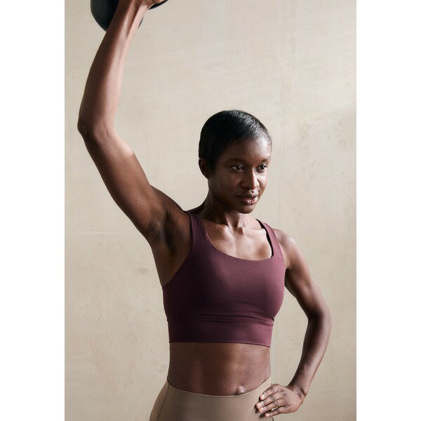 ナイキ レディース フィットネス スポーツ ALATE ELLIPSE - Sports bra - burgundy crush/sail