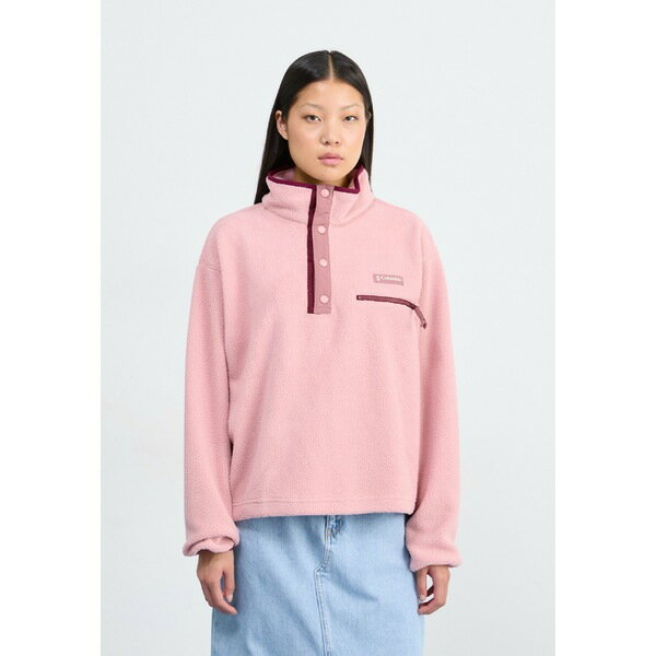 コロンビア レディース パーカー・スウェットシャツ アウター HELVETIA?¢ II CROPPED HALF SNAP - Flee..