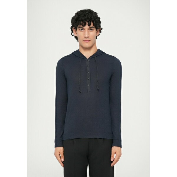 120％リノ メンズ Tシャツ トップス LONG SLEEVE MEN - Long sleeved top - marine(4)